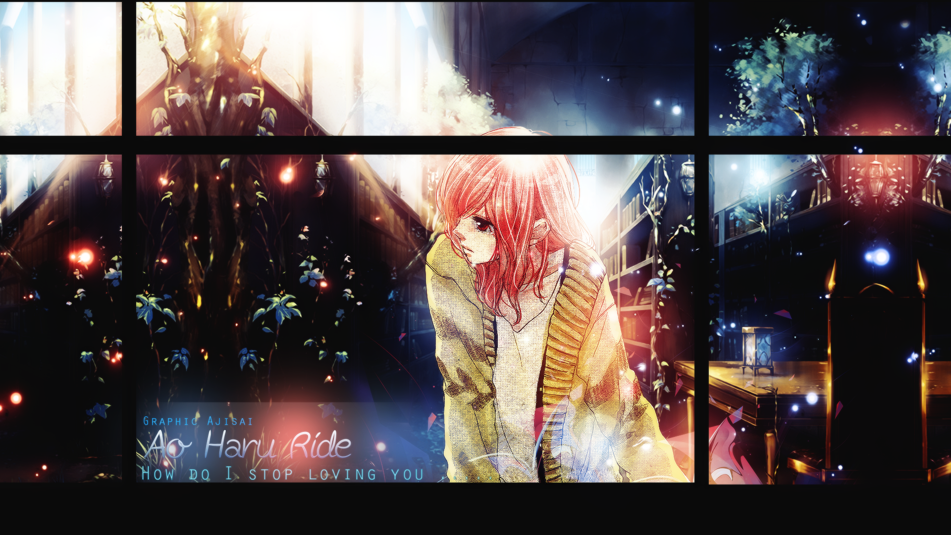 Anime Ao Haru Ride HD Wallpaper by Kohaku-Art