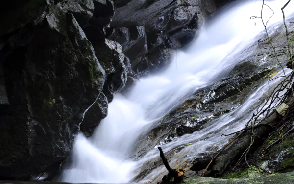 nature foam waterfall HD Desktop Wallpaper | Background Image