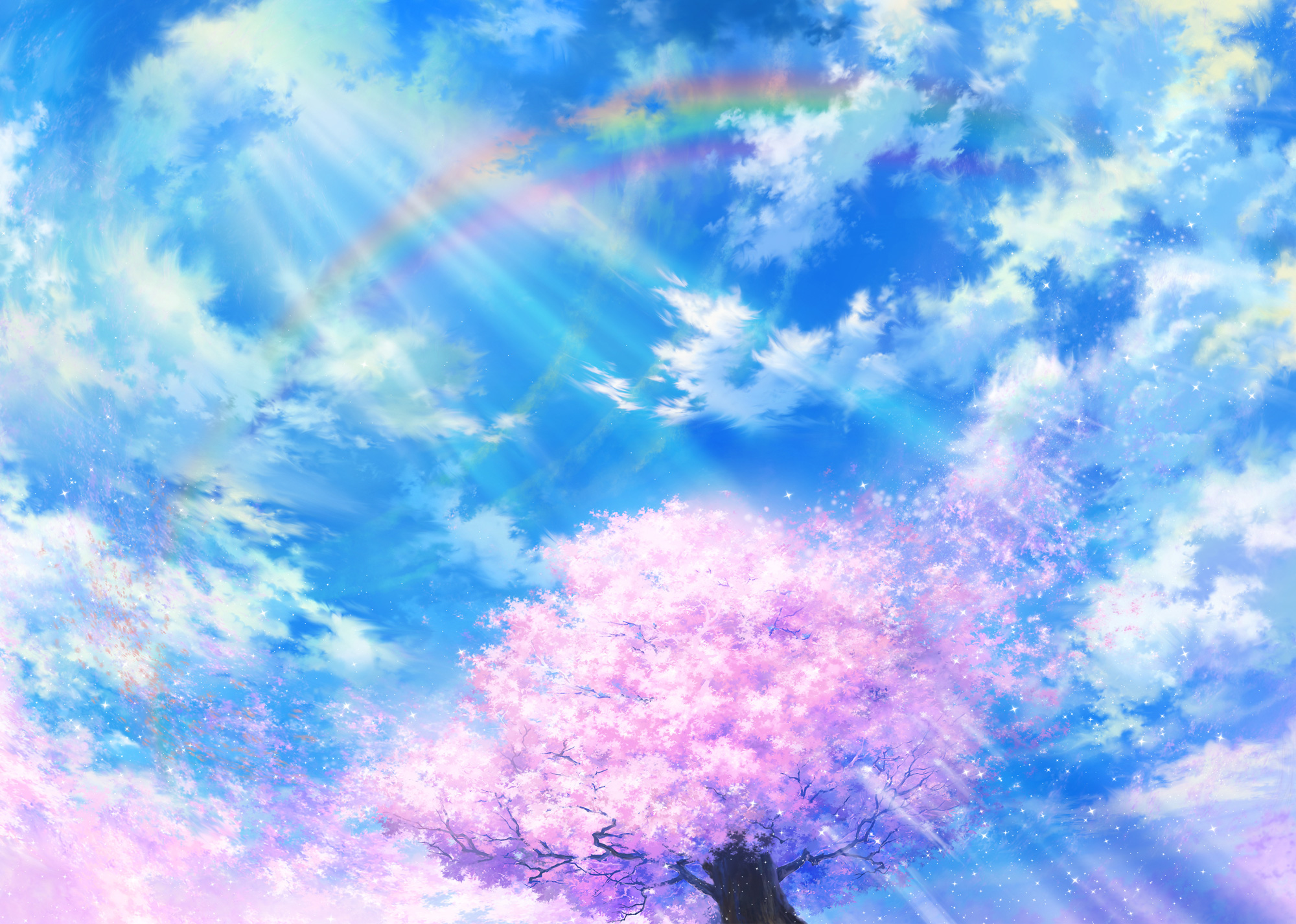 60+ Anime Tree HD Wallpapers and Backgrounds