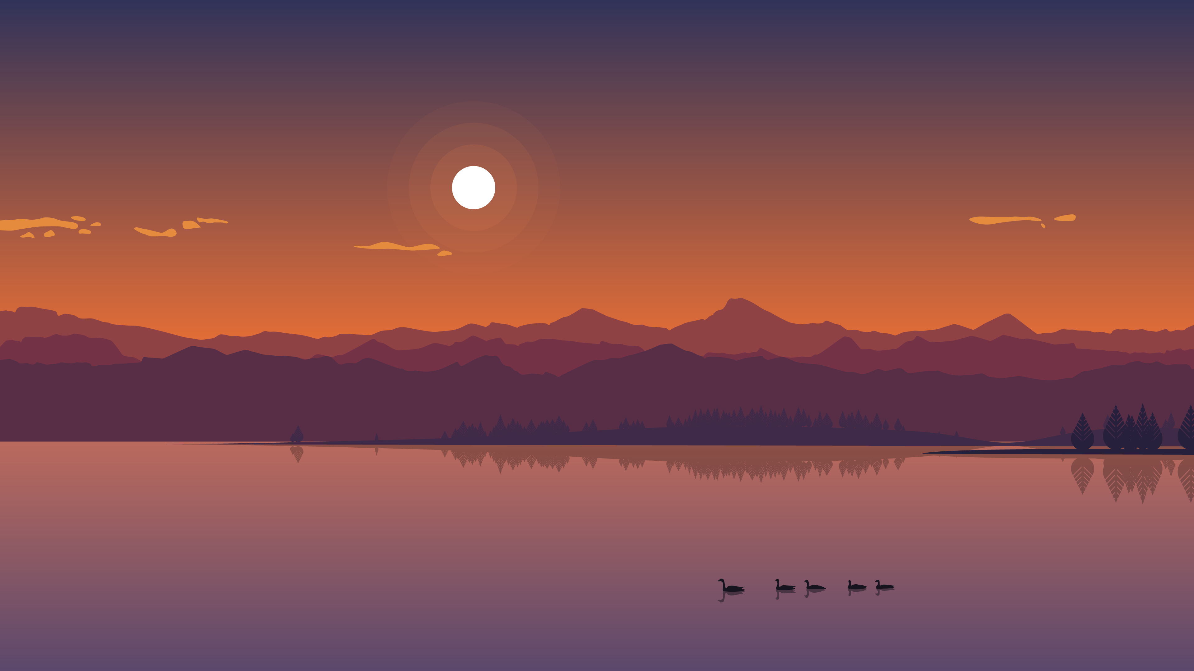 Artistic Sunset HD Wallpaper | Background Image