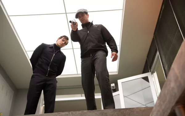 Illya Kuryakin Armie Hammer Napoleon Solo Henry Cavill movie The Man from U.N.C.L.E. HD Desktop Wallpaper | Background Image