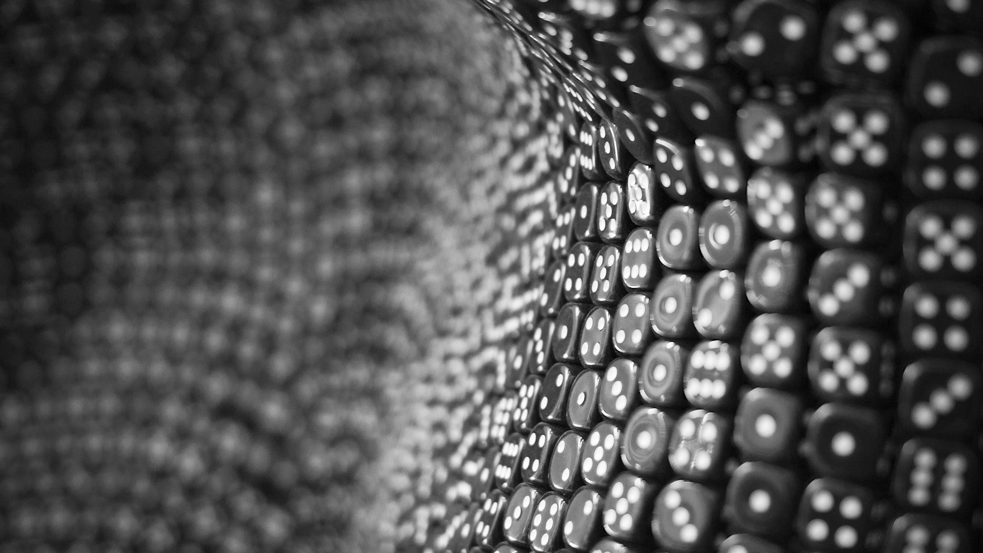 Download Black & White Man Made Dice 4k Ultra HD Wallpaper