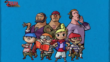 video game The Legend of Zelda: The Wind Waker HD Desktop Wallpaper | Background Image