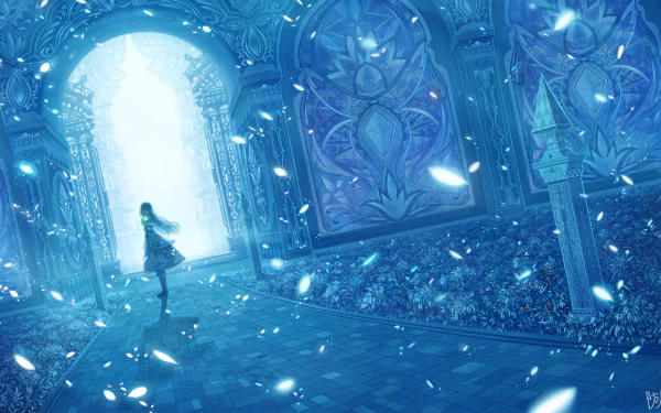 dress Anime Original HD Desktop Wallpaper | Background Image