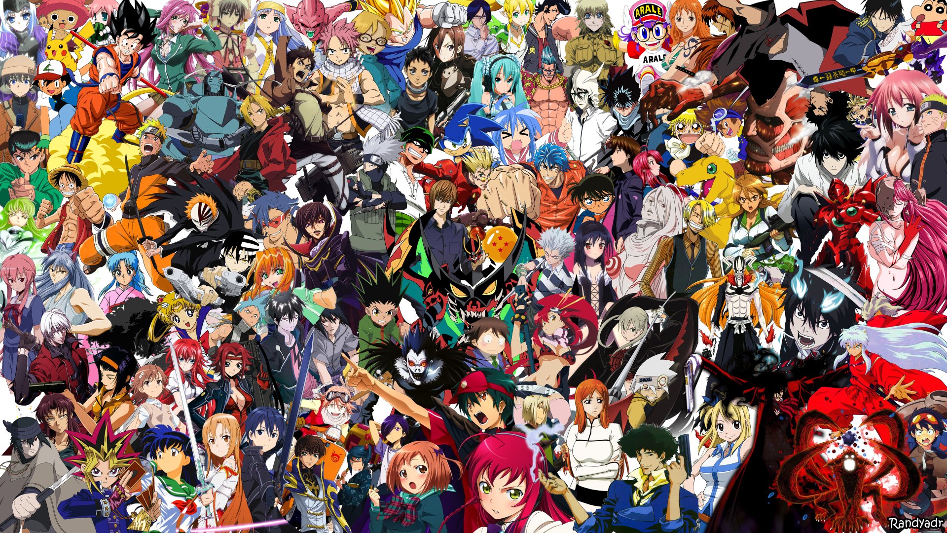 150+ 4K Anime Crossover Wallpapers | Background Images