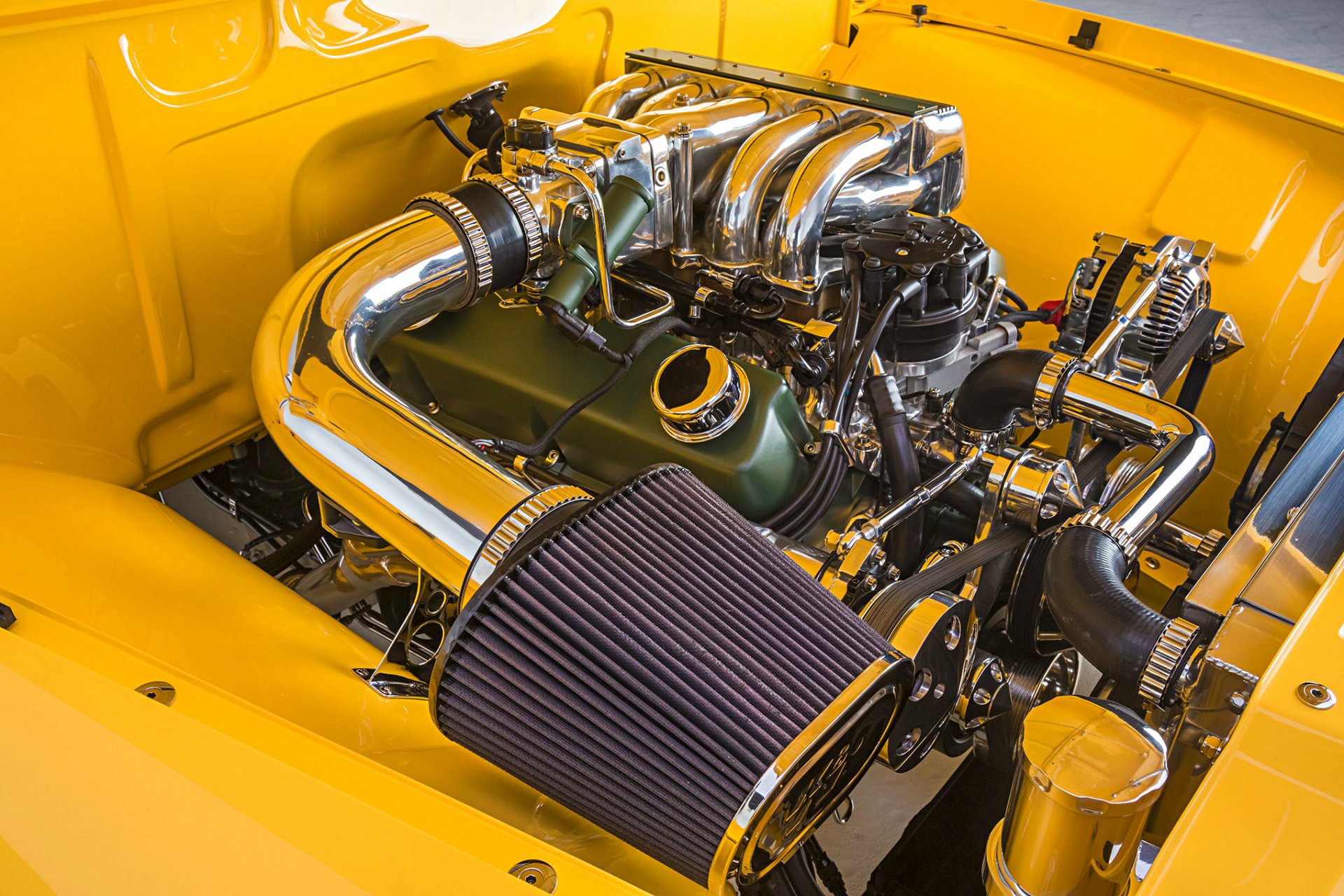 Download Hot Rod 1956 Ford F100 Vehicle Ford F100 HD Wallpaper