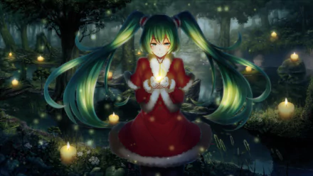 Hatsune Miku Anime Vocaloid HD Desktop Wallpaper | Background Image