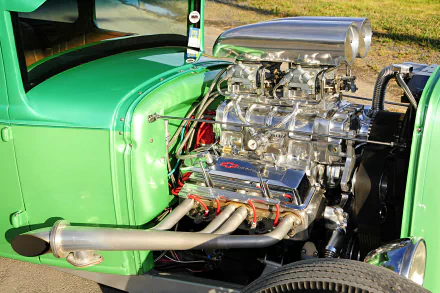 Ford hot rod vehicle 1930 Ford Sedan HD Desktop Wallpaper | Background Image