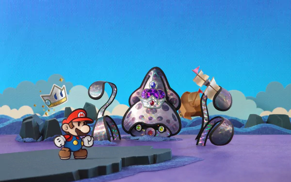video game paper mario: sticker star HD Desktop Wallpaper | Background Image