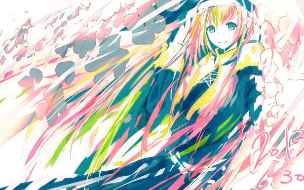 Luka Megurine Anime Vocaloid HD Desktop Wallpaper | Background Image