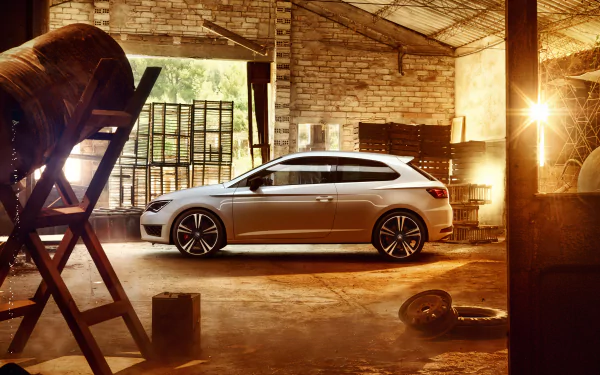 white car car Seat vehicle Seat Leon HD Desktop Wallpaper | Background Image