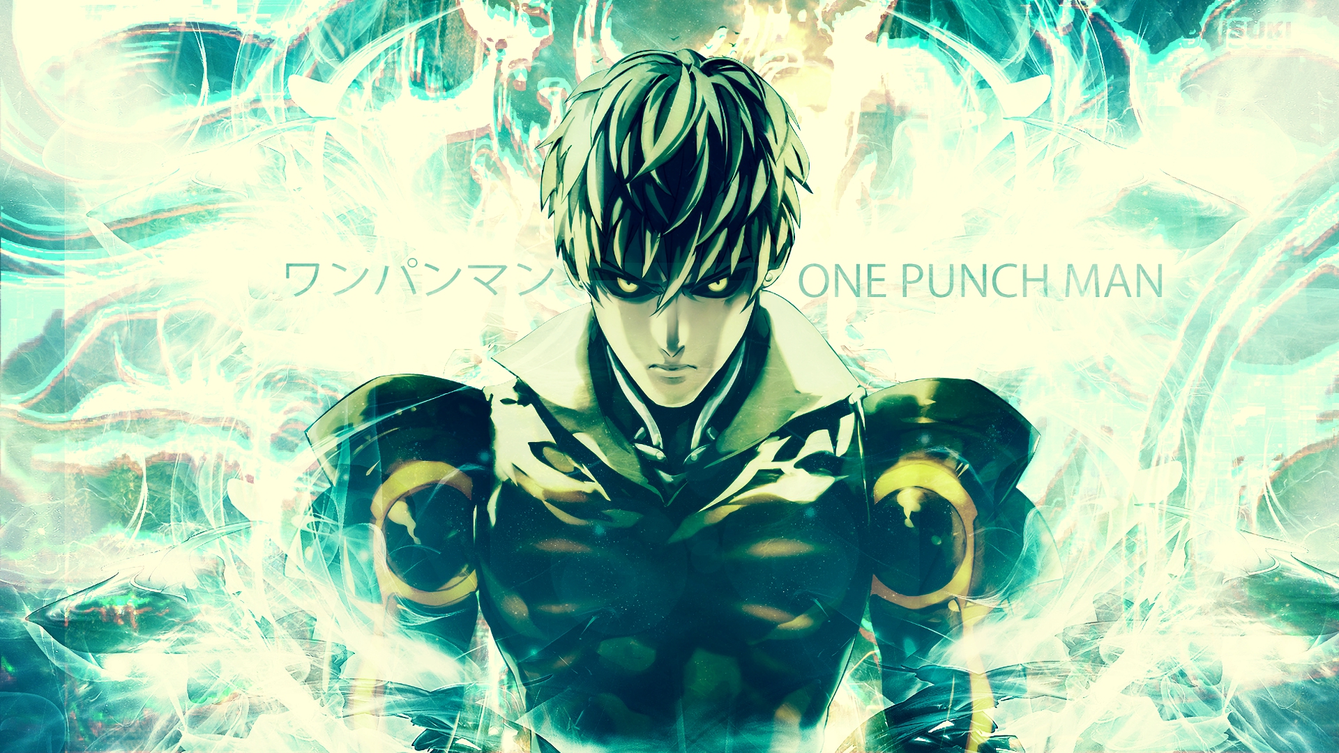 Saitama Genos One Punch Man Wallpaper by kuronekoisawesum