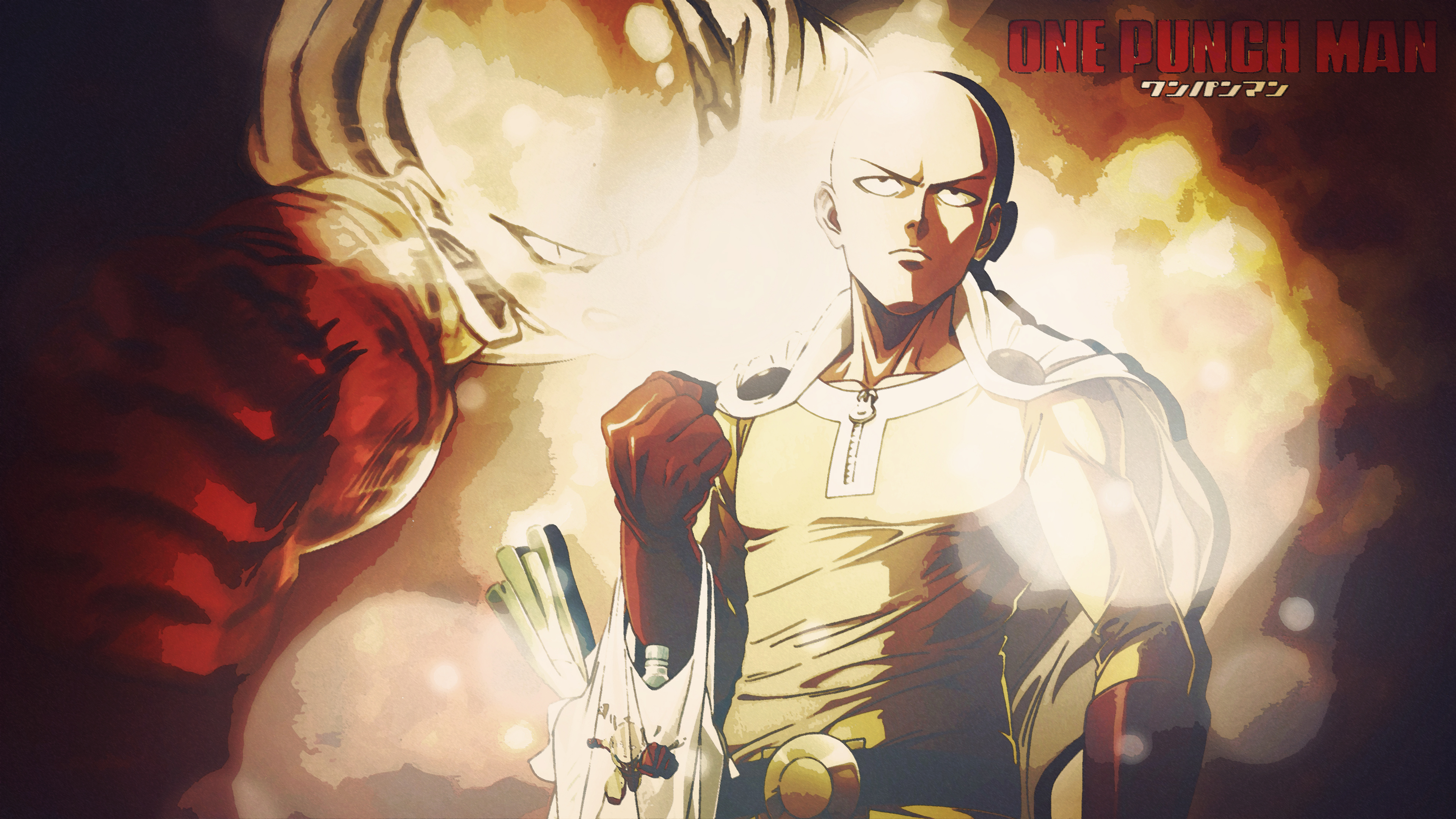 Saitama One Punch Man Anime Wallpaper 4k HD ID:3214