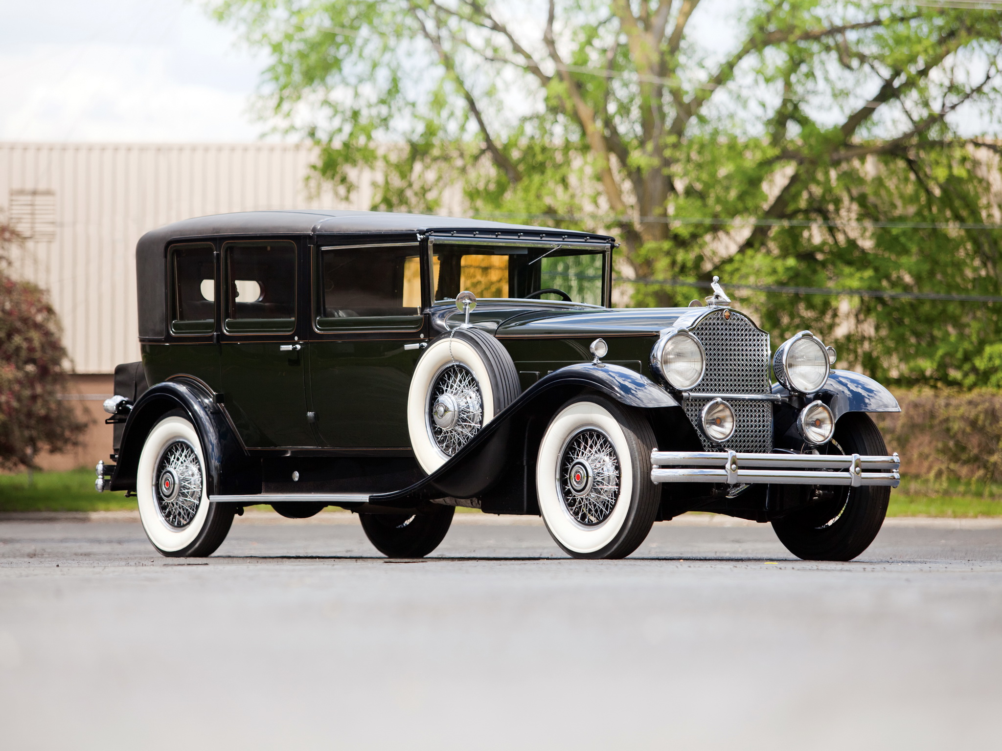 Vehicles Packard Deluxe Eight All-Weather Town Car HD Wallpaper | Background Image
