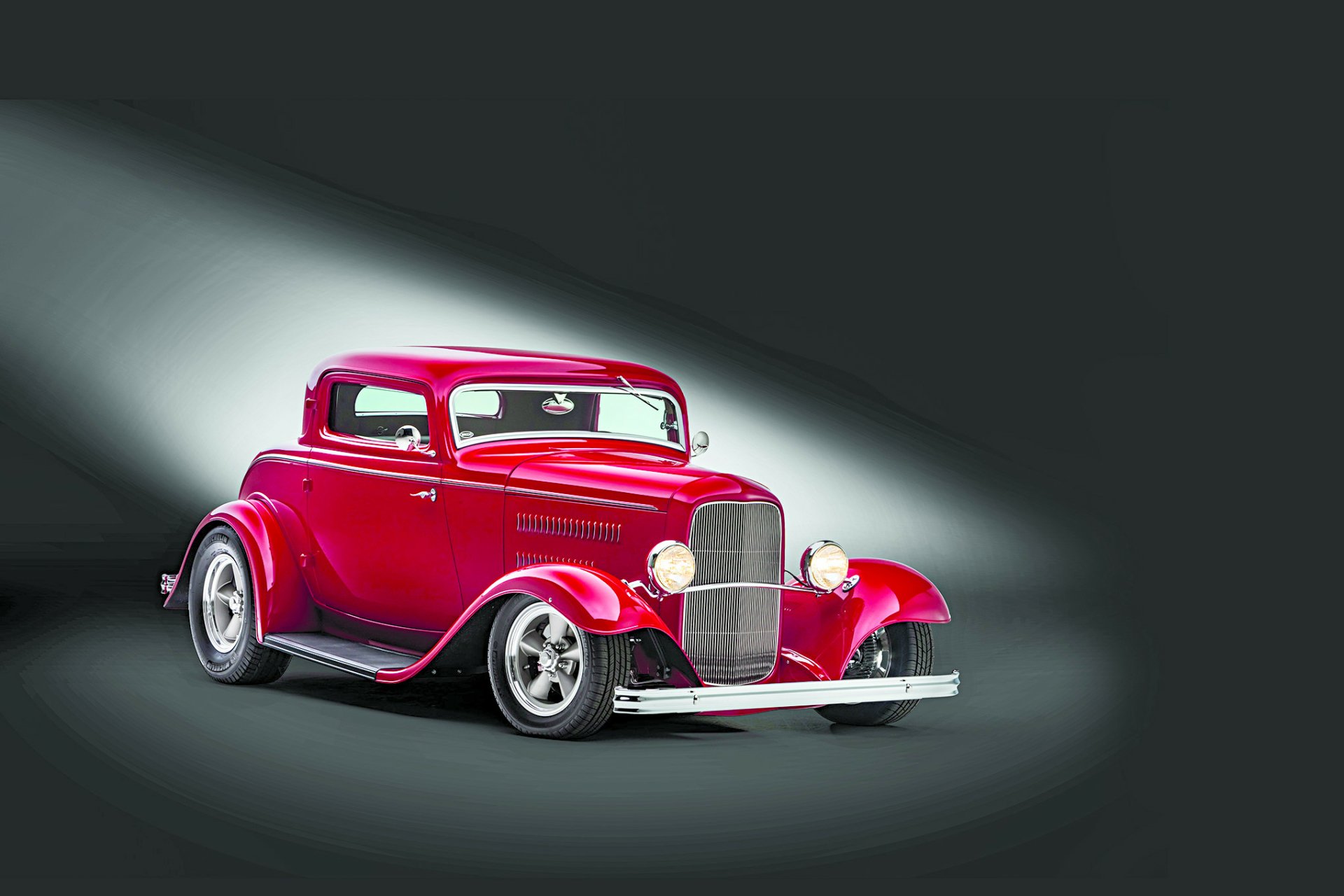 Download Vintage Car Hot Rod 1932 Ford Coupe Vehicle Ford Coupe HD Wallpaper