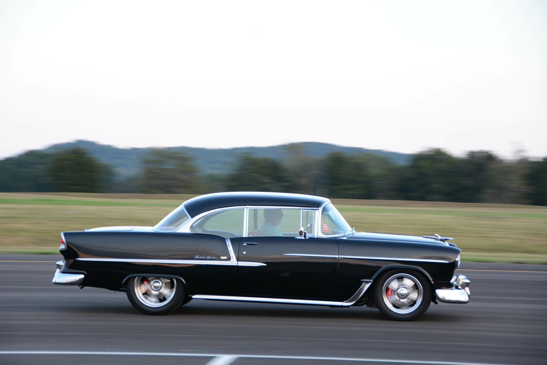 HOT ROD WAGON: A CLASSICALLY MODIFIED 1955 CHEVROLET NOMAD - Milestar Tires, image size:1920x1280