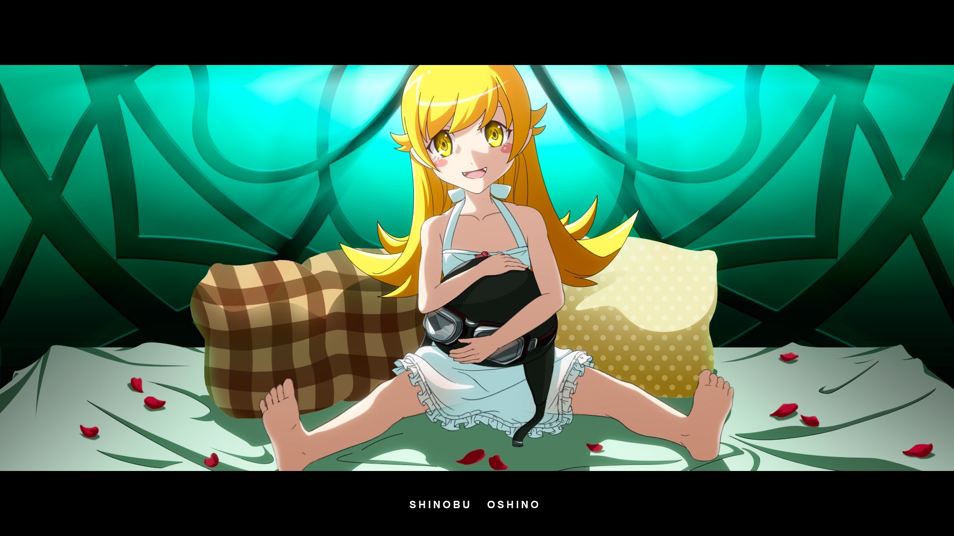 Download Shinobu Oshino Anime Monogatari (Series) HD Wallpaper