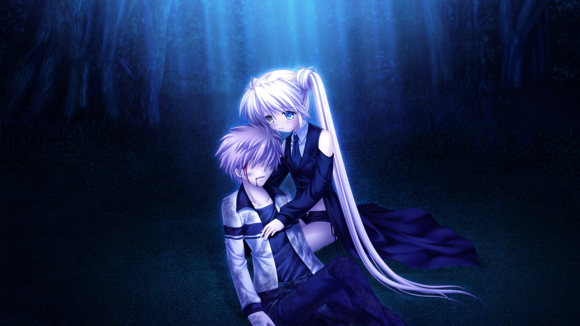 Anime Rewrite HD Wallpaper