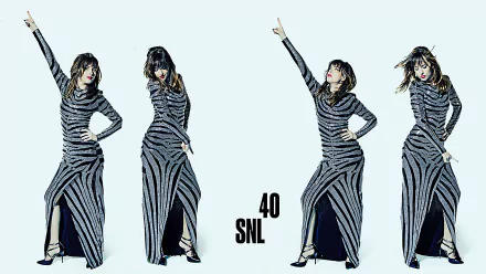 Dakota Johnson TV Show Saturday Night Live HD Desktop Wallpaper | Background Image