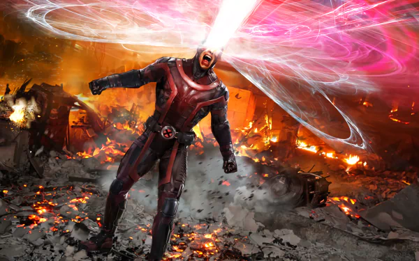 Scott Summers mutant X-Men Cyclops (Marvel Comics) Comic HD Desktop Wallpaper | Background Image