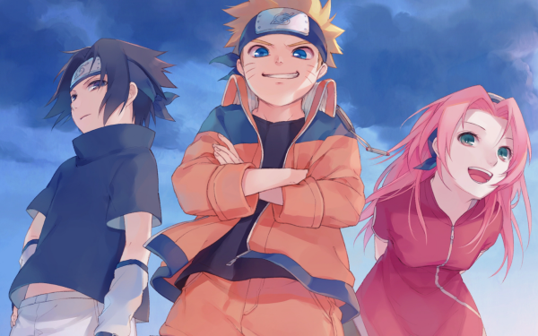 Anime Naruto Naruto Uzumaki Sakura Haruno Sasuke Uchiha HD Wallpaper | Background Image
