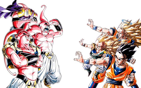 Anime Dragon Ball Z Dragon Ball Goku Gohan Majin Buu HD Wallpaper | Background Image