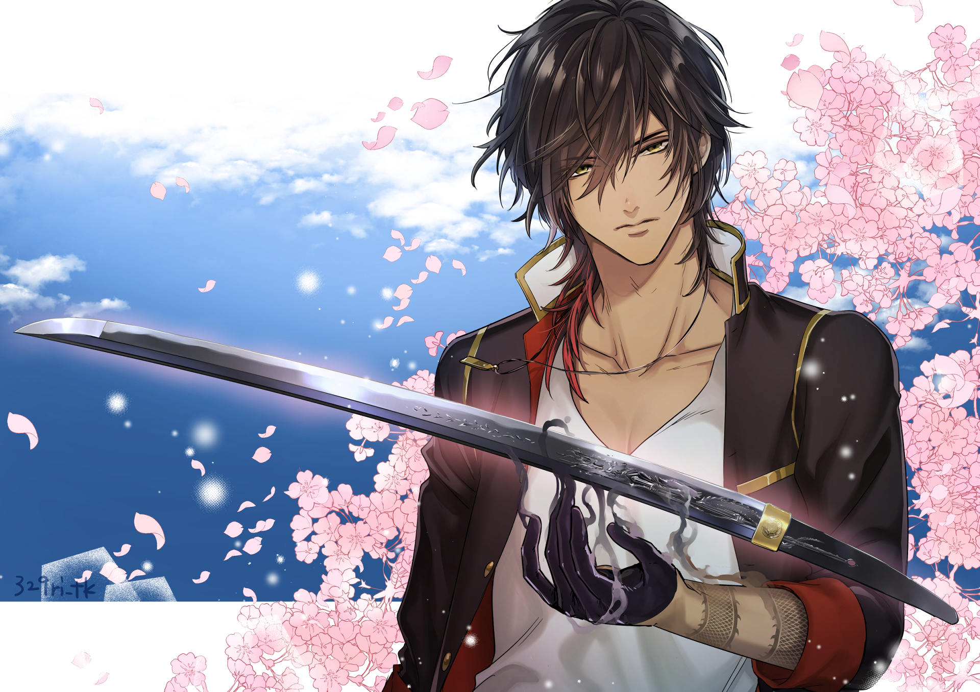 Download Anime Touken Ranbu HD Wallpaper