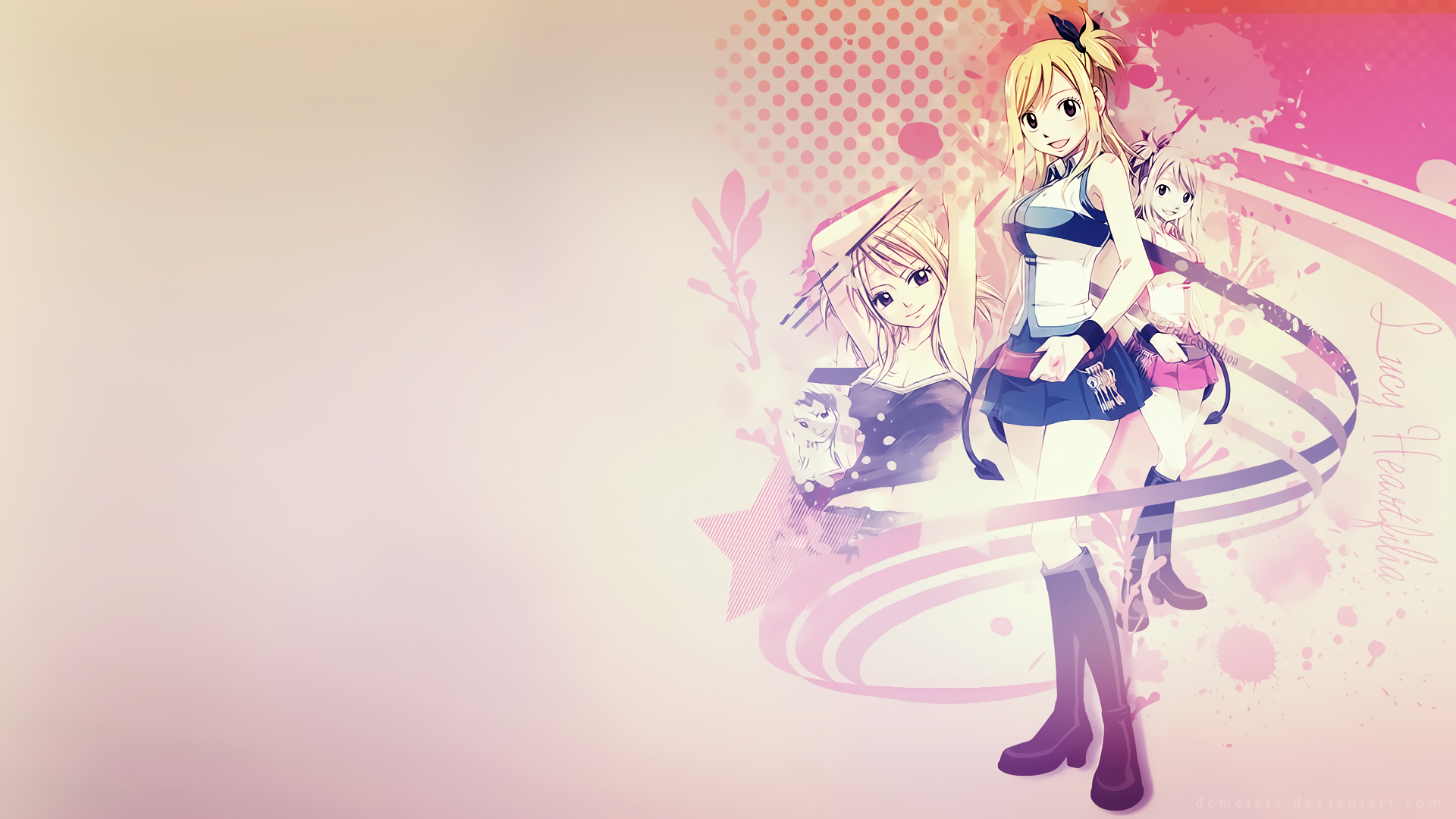 Download Lucy Heartfilia Anime Fairy Tail  HD Wallpaper