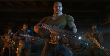 Gears of War Delmont Walker Kait Diaz James Dominic Fenix Marcus Fenix video game Gears of War 4 HD Desktop Wallpaper | Background Image