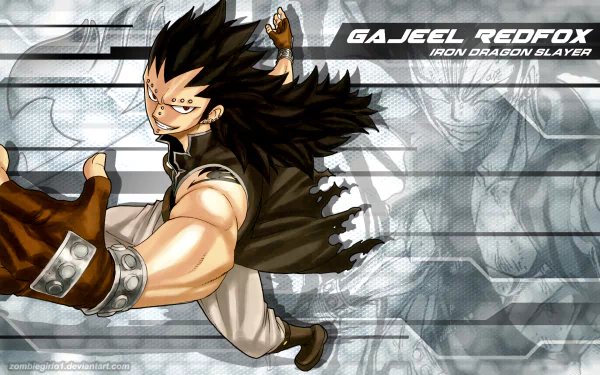 Gajeel Redfox Anime Fairy Tail HD Desktop Wallpaper | Background Image