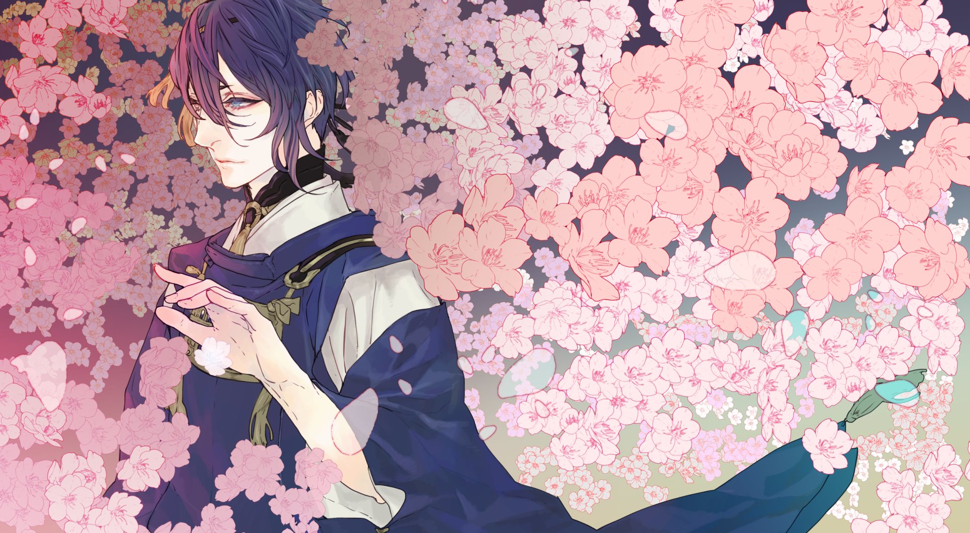 Anime Touken Ranbu HD Wallpaper