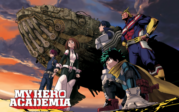Anime My Hero Academia Izuku Midoriya All Might Ochaco Uraraka Tenya Iida Shoto Todoroki HD Wallpaper | Background Image