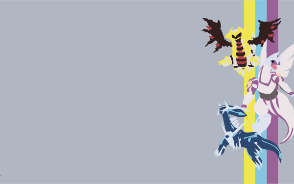 Anime Pokémon Giratina Palkia Dialga HD Wallpaper | Background Image
