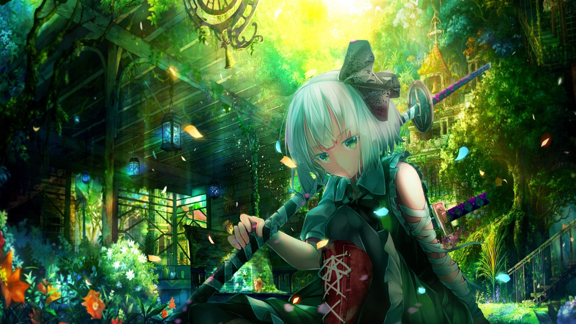 Youmu - Touhou HD Wallpaper | Background Image | 1920x1080