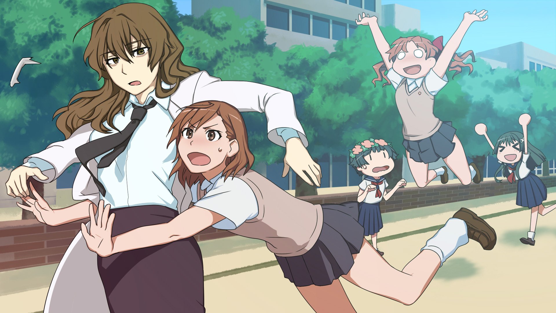 Download Anime A Certain Scientific Railgun HD Wallpaper