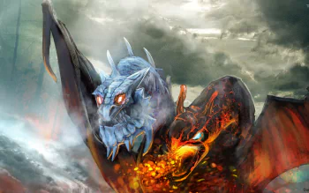 Jakiro, the Twin Head Dragon (HQ Wallpaper) - DOTA 2 Game Wallpapers Gallery