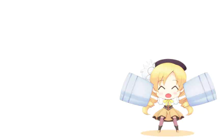 Mami Tomoe Anime Puella Magi Madoka Magica HD Desktop Wallpaper | Background Image