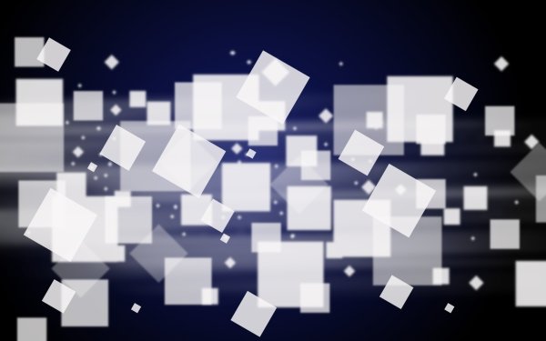 Abstract Cube Blue HD Wallpaper | Background Image