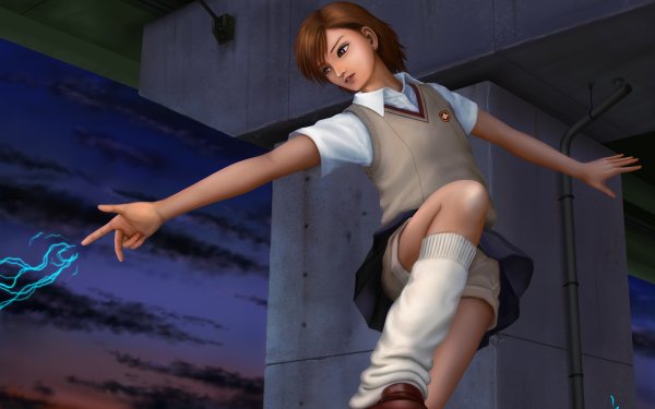 Anime A Certain Scientific Railgun A Certain Magical Index HD Wallpaper | Background Image