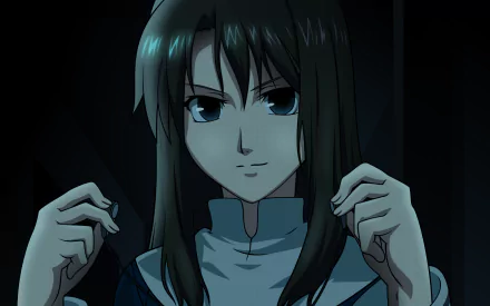 Azaka Kokutou Anime Kara no Kyōkai HD Desktop Wallpaper | Background Image