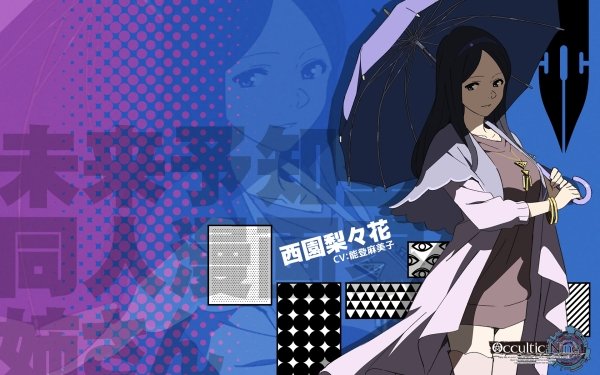 Anime Occultic;Nine Ririka Nishizono HD Wallpaper | Background Image