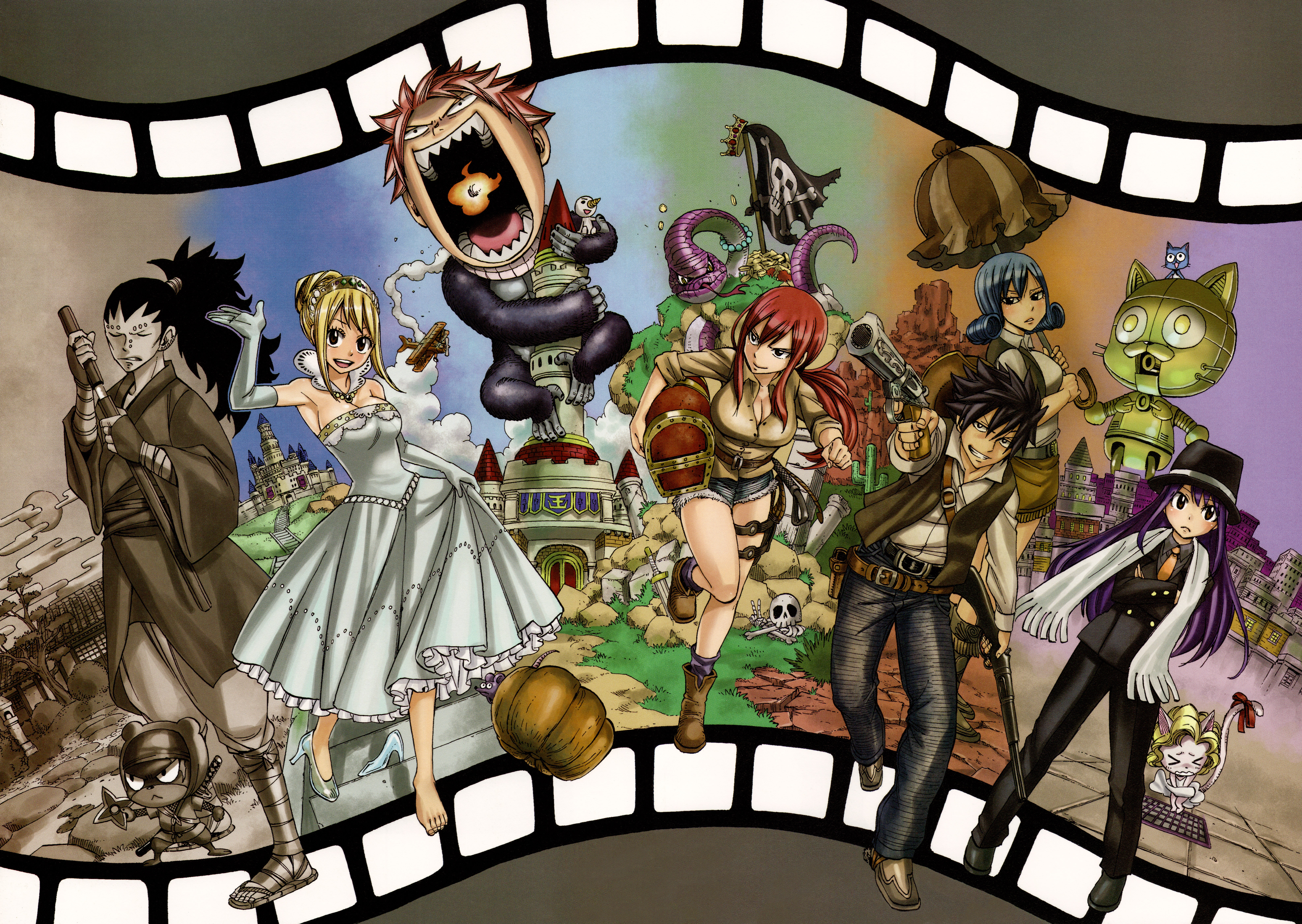 Anime Fairy Tail 4k Ultra HD Wallpaper by Claudiadragneel