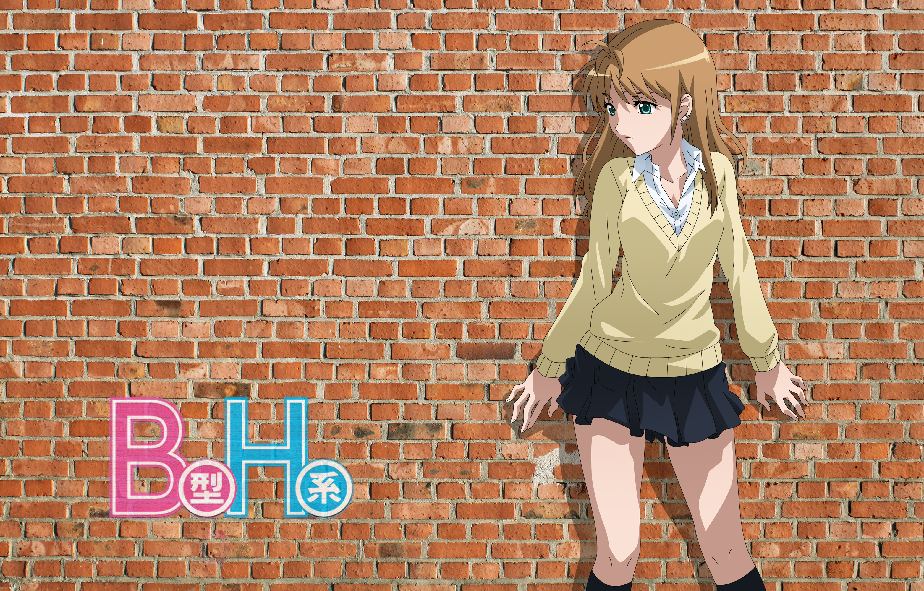 Anime B Gata H Kei HD Wallpaper | Background Image
