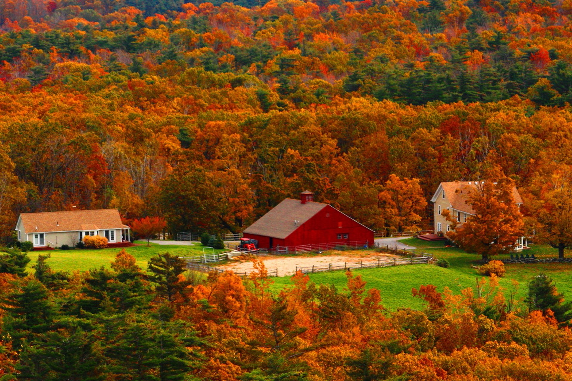  Autumn  in the Country HD Wallpaper  Background Image 