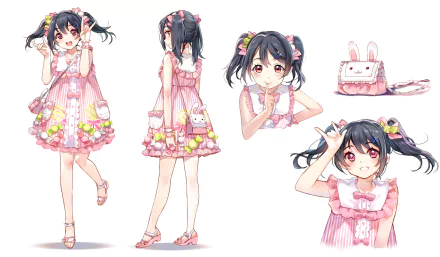 Nico Yazawa Anime Love Live! HD Desktop Wallpaper | Background Image