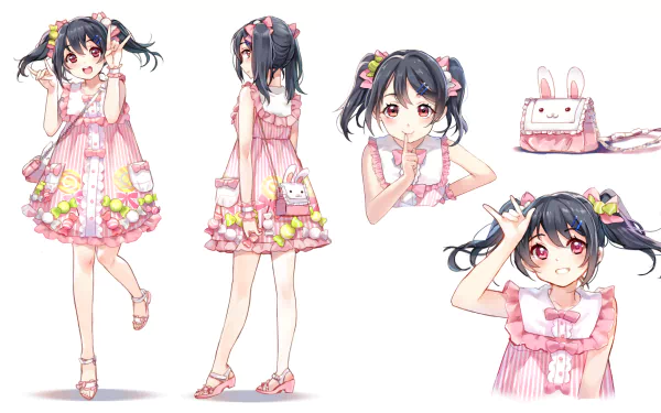 Nico Yazawa Anime Love Live! HD Desktop Wallpaper | Background Image