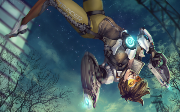 Video Game Overwatch Tracer HD Wallpaper | Background Image