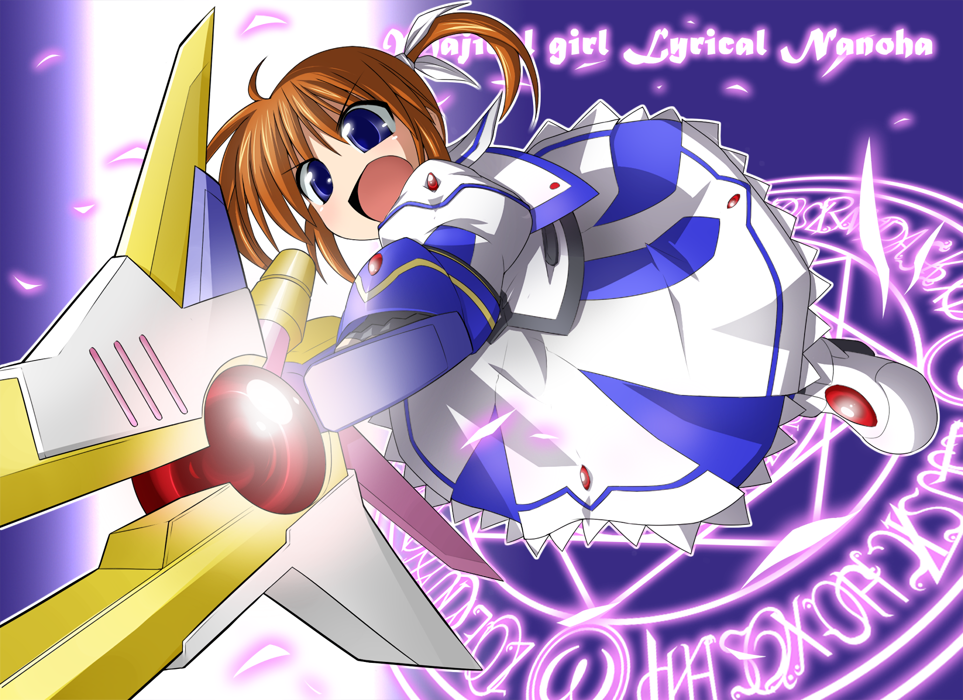 Anime Magical Girl Lyrical Nanoha HD Wallpaper | Background Image