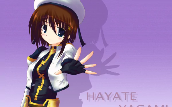 Hayate Yagami Anime Magical Girl Lyrical Nanoha HD Desktop Wallpaper | Background Image