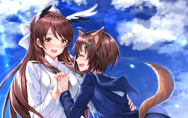 Takami Karibuchi Hikari Karibuchi Anime Brave Witches HD Desktop Wallpaper | Background Image